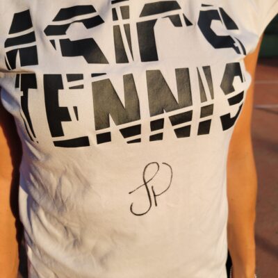 T-shirt allenamento autografo Jasmine Paolini